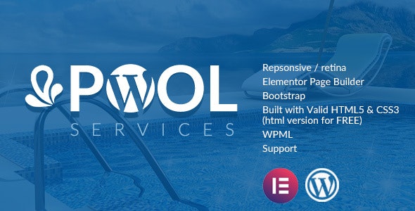 Pool Services v3.3 - WordPress Theme + RTL