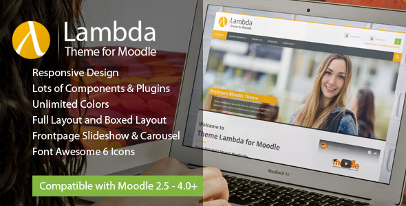 Lambda v1.98.31 - 响应式 Moodle 主题