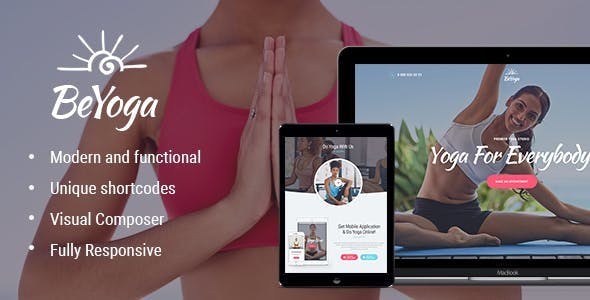 BeYoga v1.1.7 - WordPress 瑜伽主题