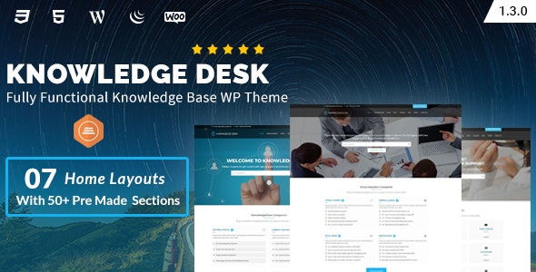 Knowledgedesk v1.3.8 - WordPress 知识库主题