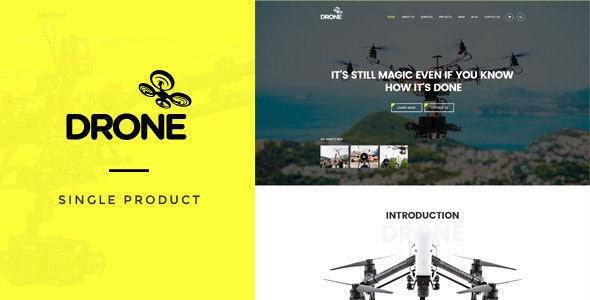 Drone v1.29 – 单一产品WordPress主题