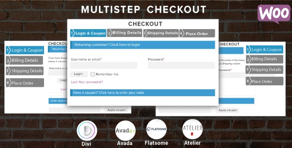 WooCommerce MultiStep Checkout Wizard v3.8.0