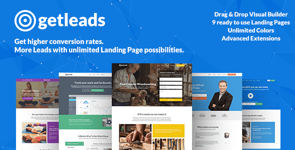 Getleads High v2.4- 高性能登陆页面 WordPress 主题