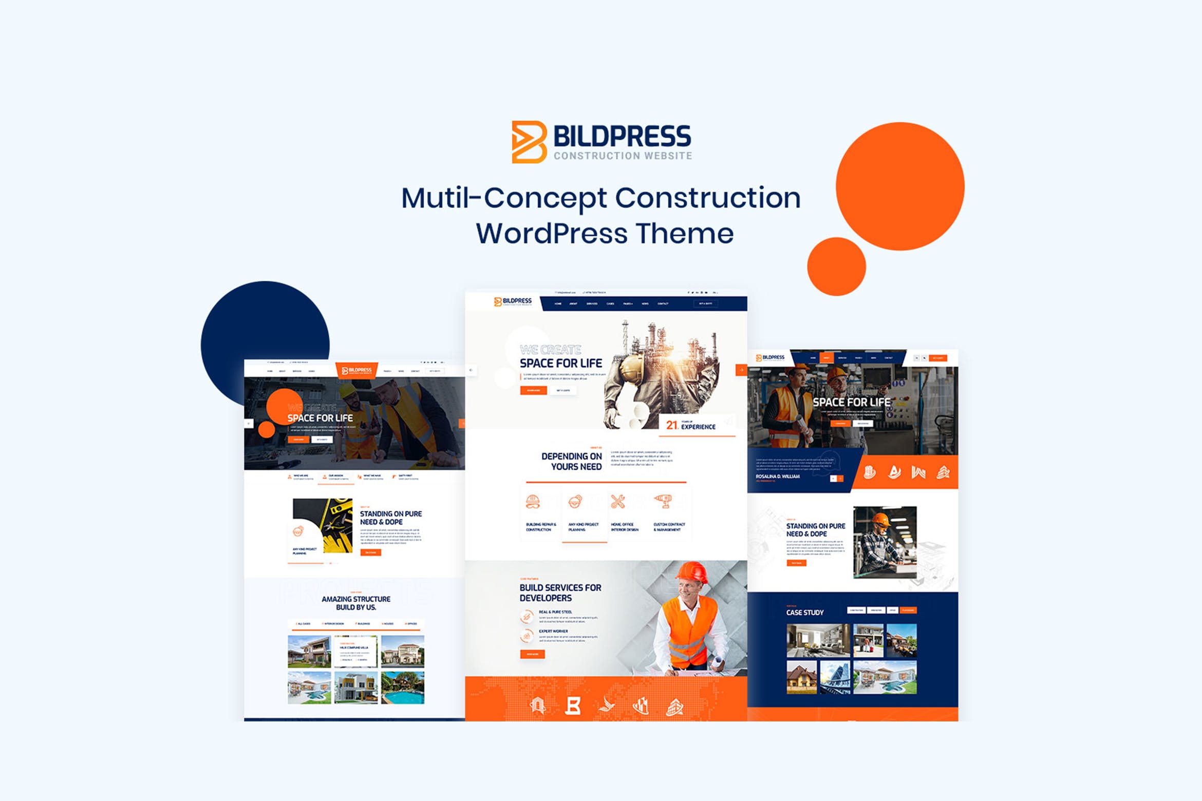 BildPress  v1.3.0 - 建筑 WordPress 主题