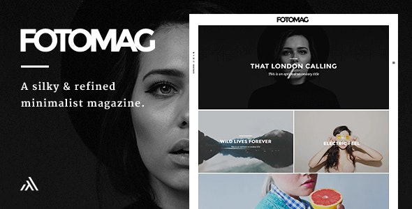 Fotomag v2.0.8 - 柔滑的极简主义博客杂志 WordPress 主题