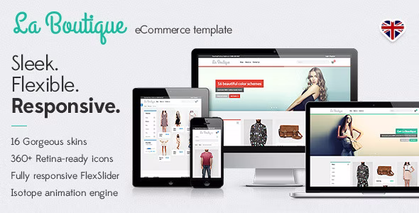 La Boutique • Responsive eCommerce Template v10.0