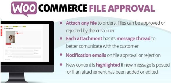 WooCommerce File Approval v7.9（已汉化） - WooCommerce 文件批准插件