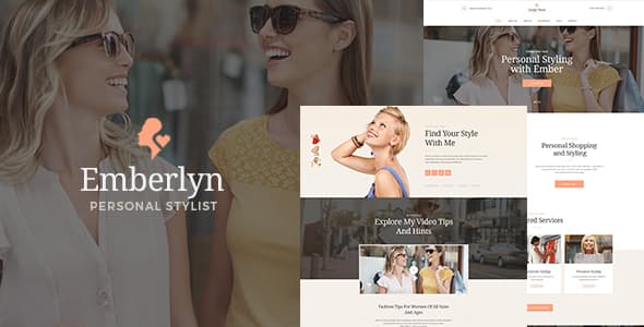 Emberlyn v1.1.5 - WordPress 个人造型师主题