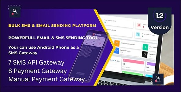 XSender v3.2.0（已汉化） - PHP Laravel 批量电子邮件和短信发送应用程序