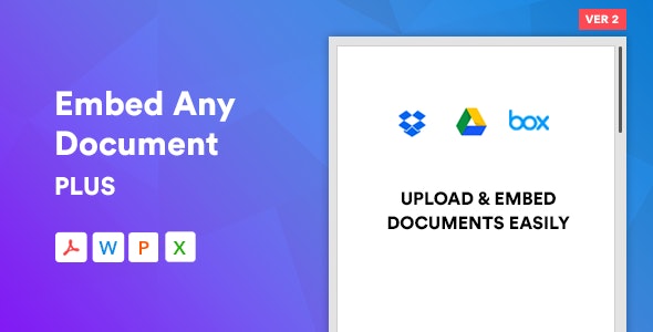 Embed Any Document Plus v2.8.3（已汉化） – WordPress文档插件