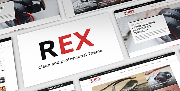 The REX v3.9 - WP 杂志和博客主题