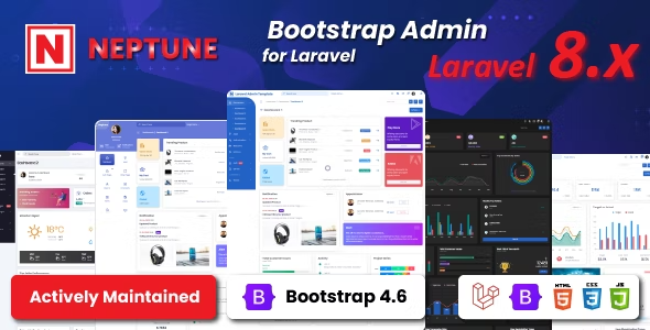 Neptune Laravel Admin UI Template v1.0.12