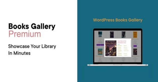 WordPress Books Gallery (Premium) v4.4.4（已汉化）