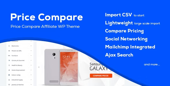 Price Compare v2.4 - WordPress 成本比较主题