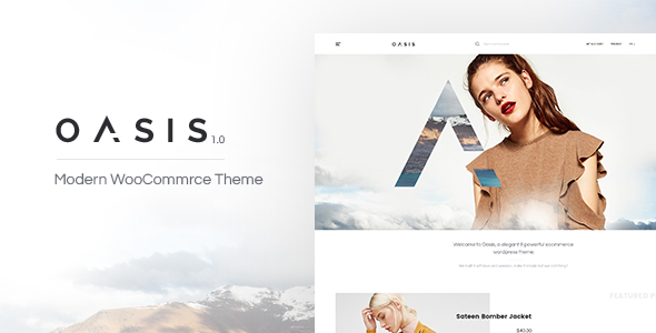 Oasis v1.3.1 - 现代 WooCommerce 主题