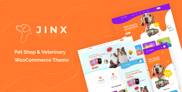 Jinx v1.0.2 - 宠物店和兽医 WooCommerce 主题