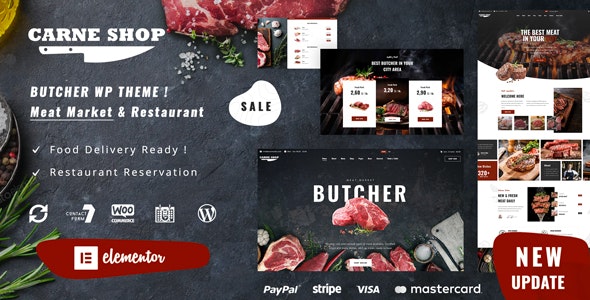 Carne v1.3 - Butcher & Meat Restaurant