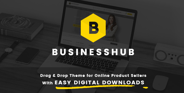 Business Hub v1.1.12 - 响应式 WordPress 在线业务主题