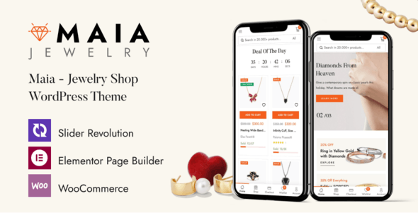 Maia v1.0.7 - 珠宝店 WordPress 主题