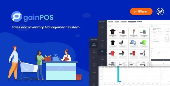 Gain POS v1.8 – 库存和销售管理系统