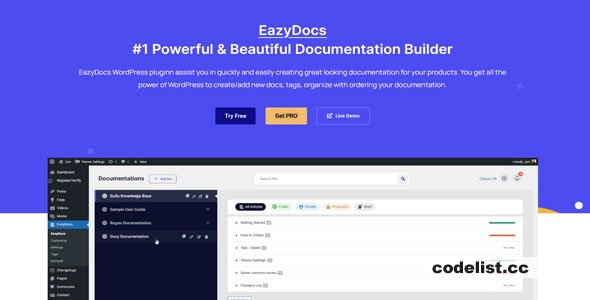 EazyDocs Pro (Premium) v2.0.2（已汉化）