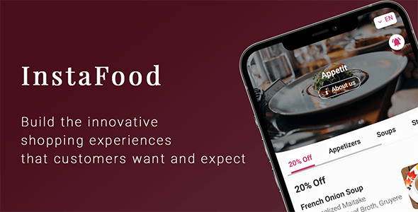 InstaFood v1.4.0 - QR Menu, food delivery, pickup and dine-in for WordPress