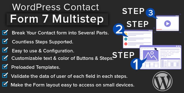 WordPress Contact Form 7 Multistep v1.3.1