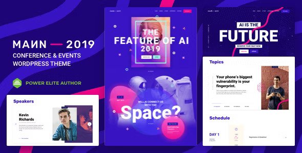 Mann v13.7 – WordPress会议主题