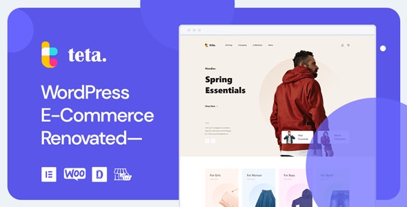 Teta v3.0.1 – WooCommerce WordPress 主题