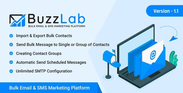 BuzzLab v2.1 – 批量电子邮件和短信营销平台