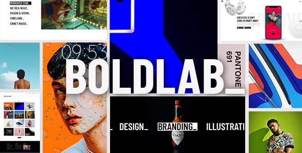 Boldlab v2.6 – 创意机构 WordPress 主题