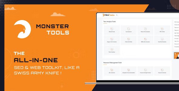 MonsterTools v3.1.0（已汉化） – 一体式 SEO 和 Web 工具包