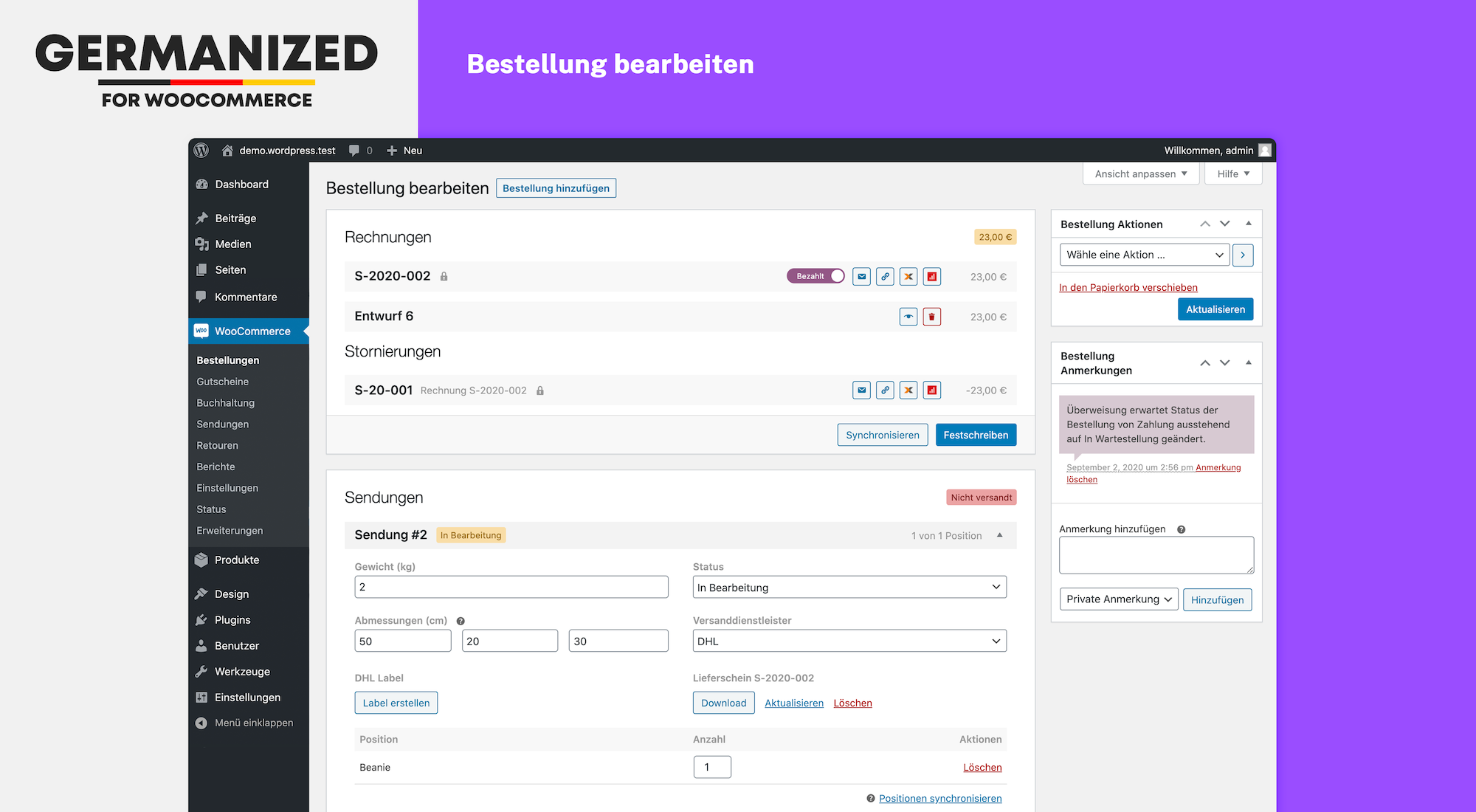 Germanized for WooCommerce Pro v4.1.0