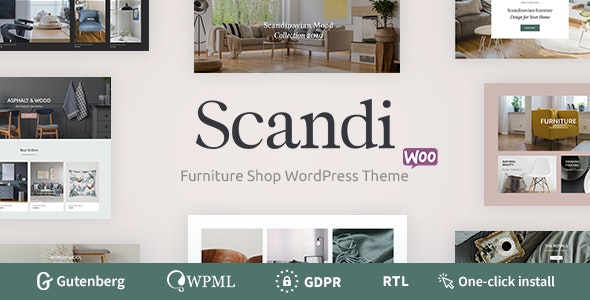 Scandi v1.1.4 - 装饰和家具店 WooCommerce 主题