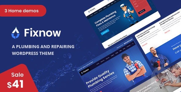 Fixnow v2.3 - 完美的水暖 WordPress 主题