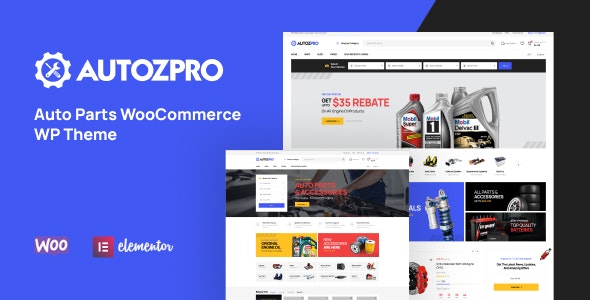 Autozpro V1.0.6 - Auto Parts WooCommerce WordPress Theme