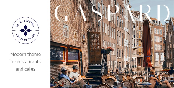 Gaspard v1.3 - 餐厅和咖啡店主题