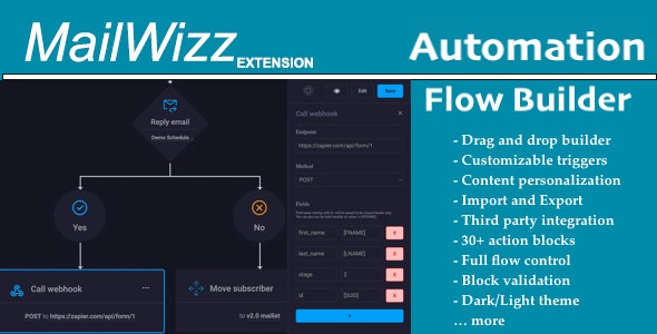 Automation Flow Builder for MailWizz EMA v0.0.7