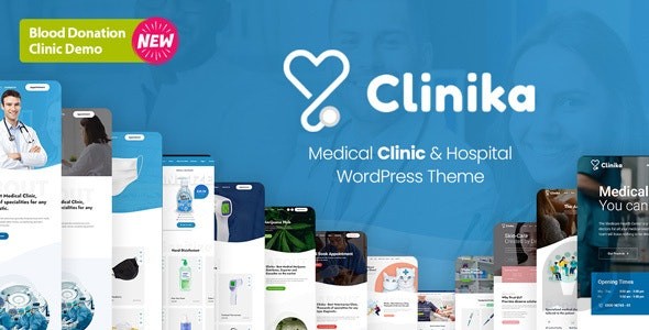 Clinika v2.0 - Medical Clinic WordPress 主题