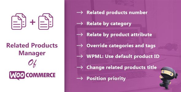 Related Products Manager Pro for WooCommerce v1.12