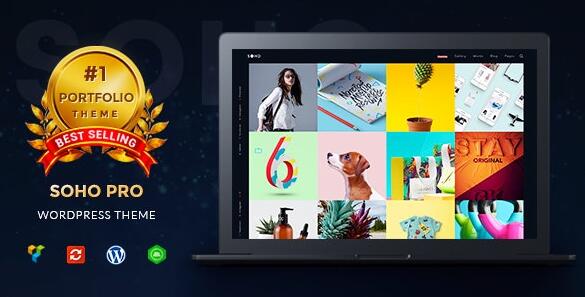 Soho Pro v2.1.2破解版 – WordPress创意作品展示主题