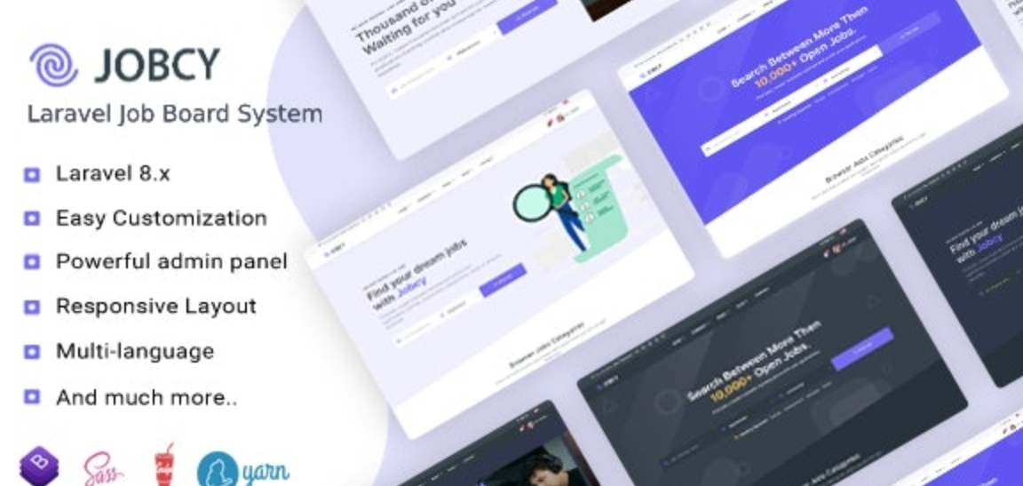 Jobcy v1.11.0 - Laravel Job Board 多语言系统