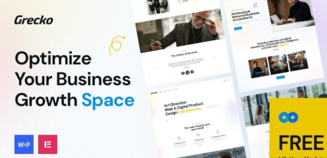 Grecko v5.9 - Multipurpose Business WordPress Theme with Clean Design