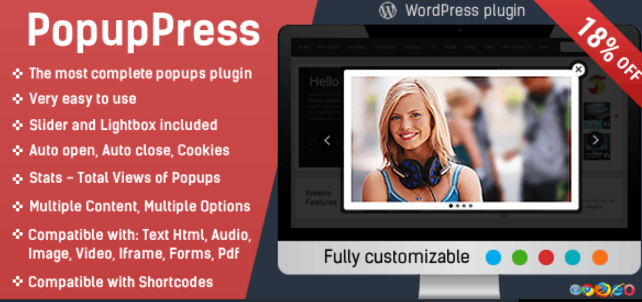 Popup Plugin for WordPress - Popup Press - Popups Slider & Lightbox v3.1.6