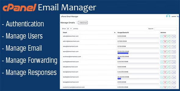 Cpanel Email Manager v2023.0.2