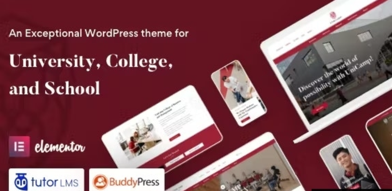 Unicamp v2.2.2 - University and College WordPress Theme