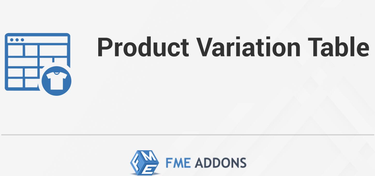 Product Variations Table for WooCommerce v1.2.1