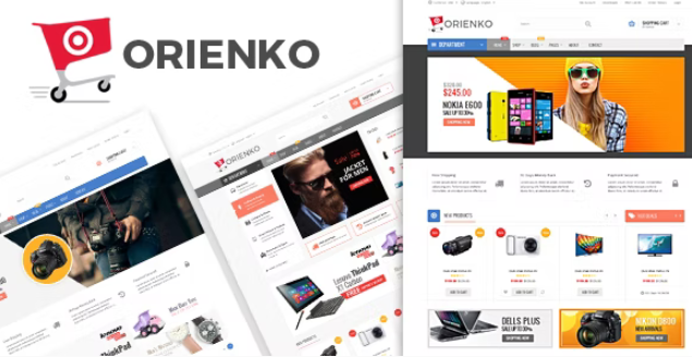 Orienko v1.5.3 - WooCommerce 响应式数字主题