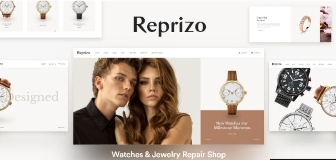 Reprizo v1.0.8 -  WordPress 珠宝\钟表店主题