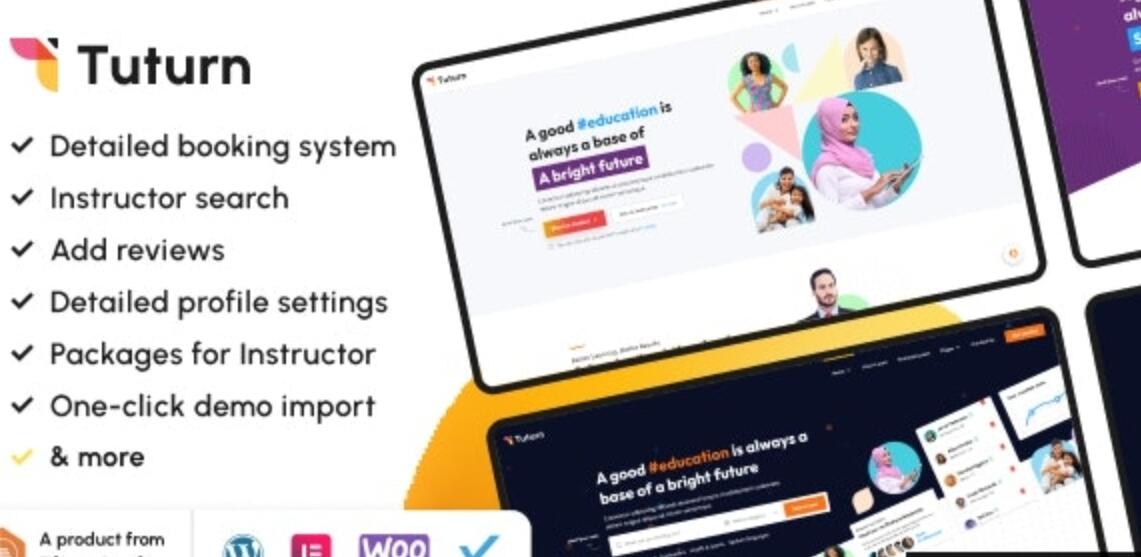 Tuturn v2.9 - 在线导师 MarketPlace WordPress 主题